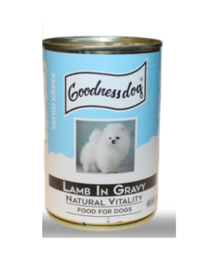 GOODNESS DOG KONSERVE YAVRU KUZU ETLİ 400 GR
